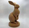 Tượng Thỏ Đứng (Standing Rabbit Sculpture) - Thumbnail 7