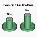 Chậu trồng cây lon 12oz & 16oz – Pepper in a Can Challenge - Thumbnail 1