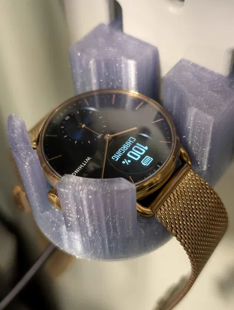 Giá đỡ sạc Withings Scanwatch 2 gắn Ikea Skadis - Image 3