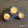 Đế nến tealight dáng organic - Thumbnail 3
