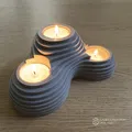 Đế nến tealight dáng organic - Thumbnail 4