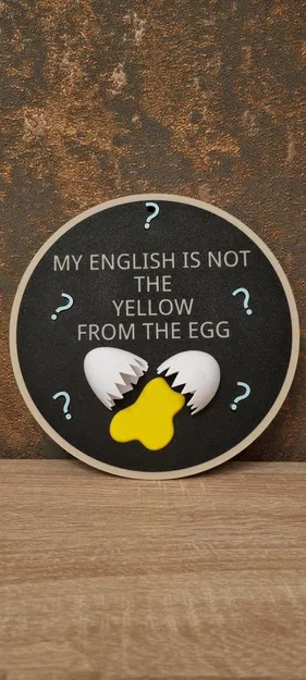 Biển hiệu Denglisch “The Yellow from the Egg” - Image 2