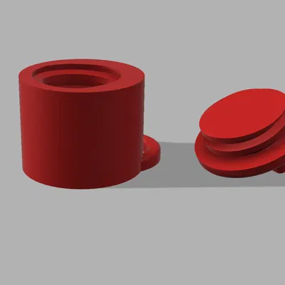 Gạt tàn 3D in nhỏ gọn với ren vặn tối ưu