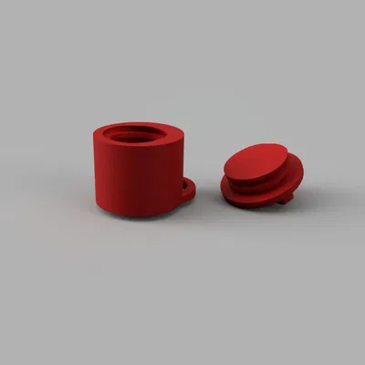 Gạt tàn 3D in nhỏ gọn với ren vặn tối ưu