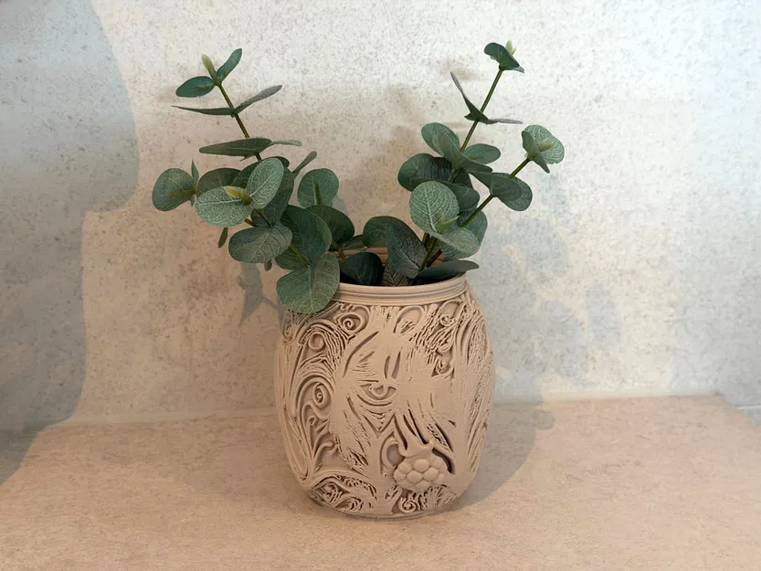 Owl Decor Vase – Bình Hoa Trang Trí Cú Mèo - Image 4