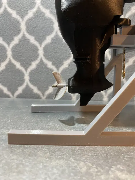 Chân vịt thuyền RC 32mm (2 cánh, trục 3mm) - Image 2