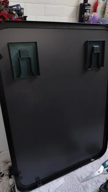 Giá treo gương chịu lực, chỉnh được – hệ bracket treo tường - Image 5