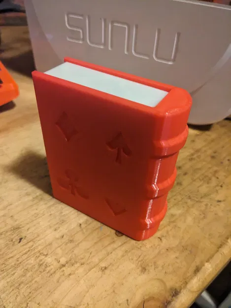 Hộp Đựng Bài Hình Quyển Sách (Book Playing Cards Case) - Image 2