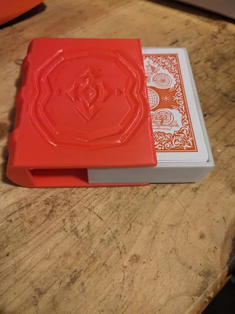 Hộp Đựng Bài Hình Quyển Sách (Book Playing Cards Case) - Image 4