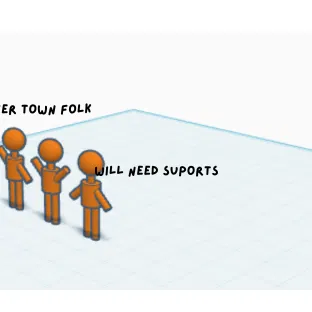 3d printer people – Nhân vật dễ thương với nhiều cảm xúc