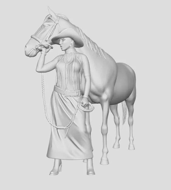 Cô cao bồi cùng ngựa - Image 2