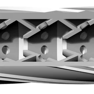 Mẫu Silencer .22 (Suppressor) – Bản In Nguyên Khối & Cross Section
