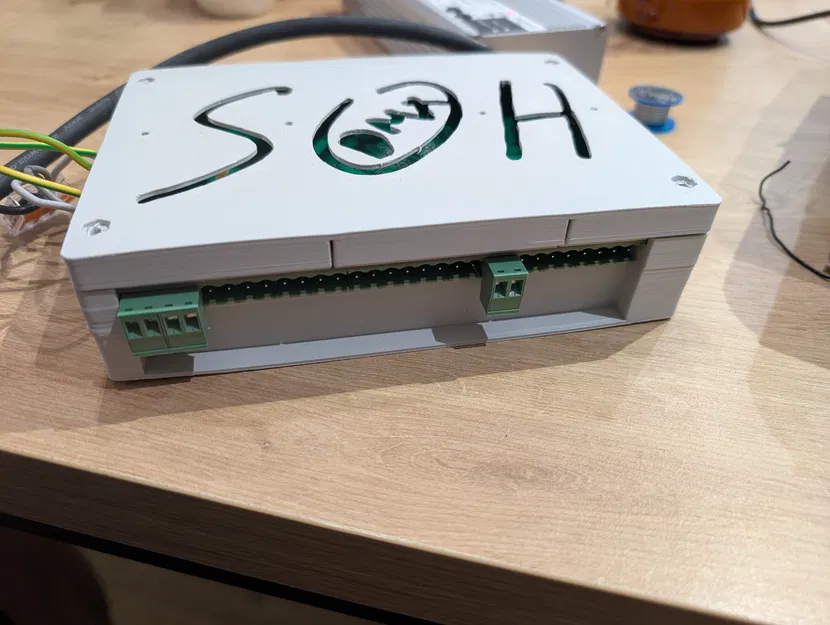 Hộp SOH DMX Dimmer box (dimmer DMX 30 kênh) in 3D - Image 5