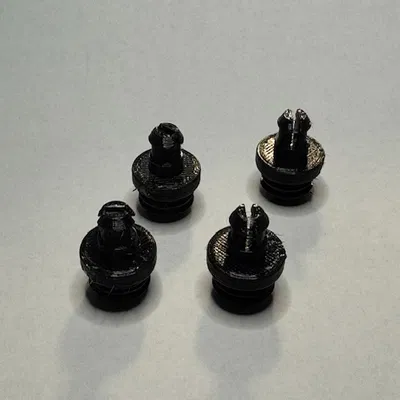 Ngàm giữ lưới loa Pioneer HPM-100 - Bản Male (phía loa)