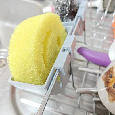 Giá treo Scrub Daddy / Sponge cho rổ thoát nước bồn rửa chén