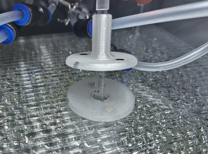 Giá đỡ ống airline hardline cho hồ cá (Aquarium solid airline support) - Image 2