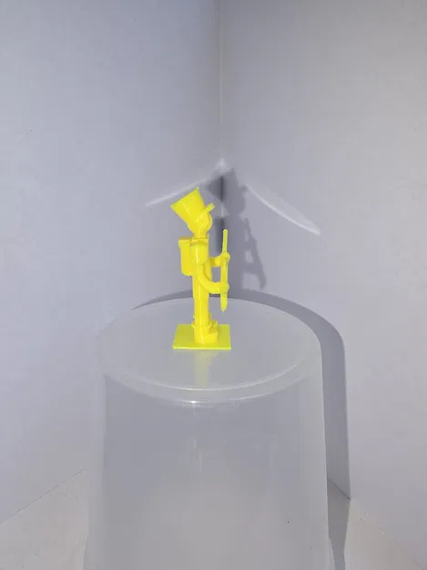 Lính Mini cầm súng hỏa mai (Mini Soldier with a musket) - Image 2