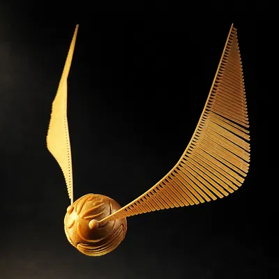 Golden Snitch - Harry Potter (mẫu 3D in được)