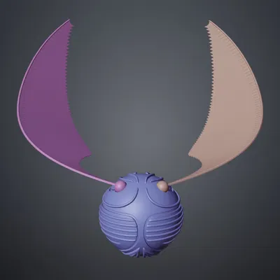 Golden Snitch - Harry Potter (mẫu 3D in được)