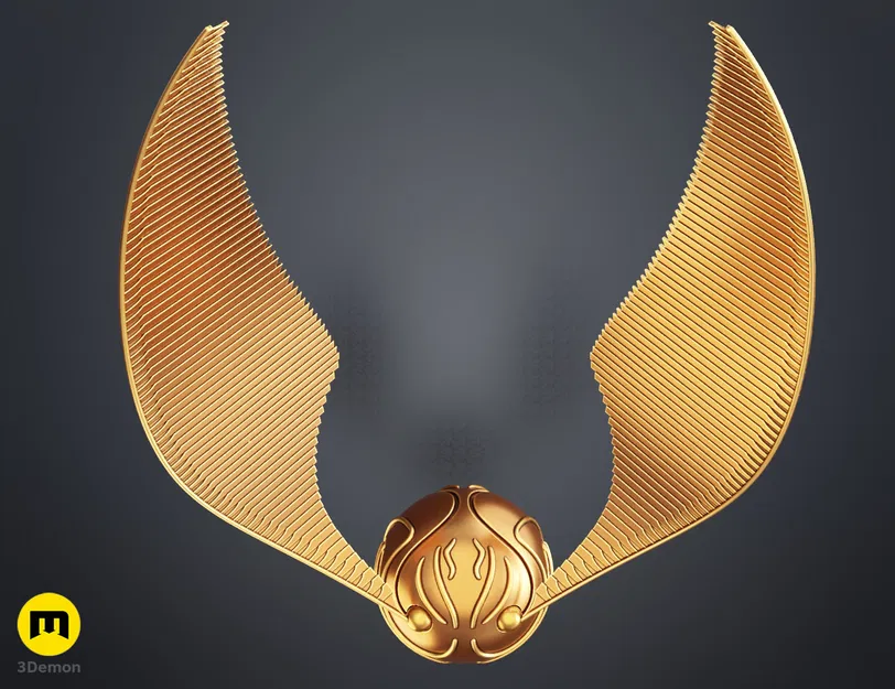 Golden Snitch - Harry Potter (mẫu 3D in được) - Image 9