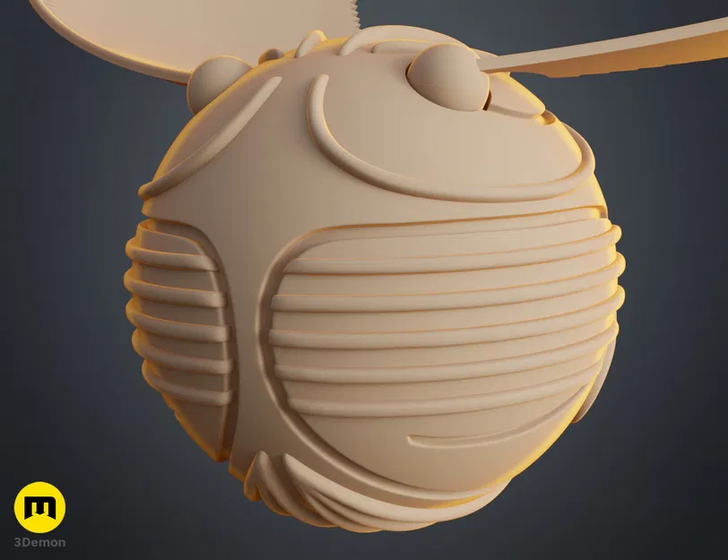 Golden Snitch - Harry Potter (mẫu 3D in được) - Image 10