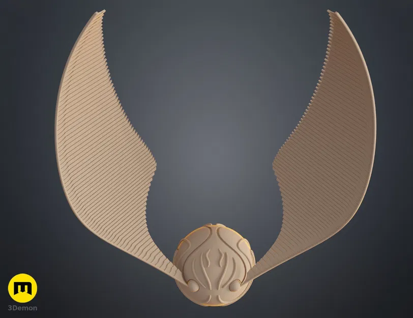 Golden Snitch - Harry Potter (mẫu 3D in được) - Image 11