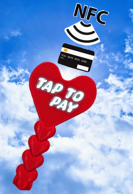 Đũa phép trái tim Magic Tap to Pay - Image 1