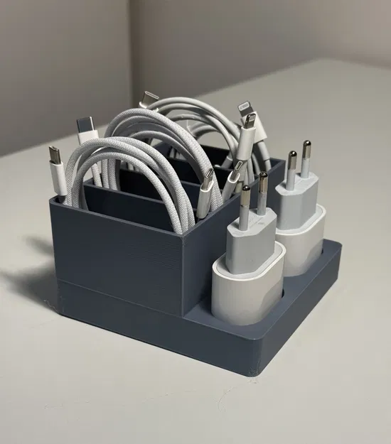 Bộ giữ gọn sạc Apple và dây cáp (Apple charger/cable organizer) - Image 1