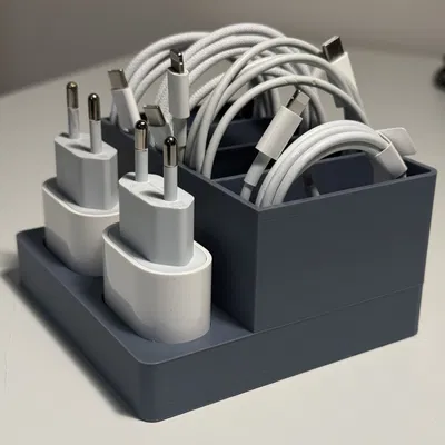 Bộ giữ gọn sạc Apple và dây cáp (Apple charger/cable organizer)