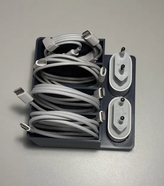 Bộ giữ gọn sạc Apple và dây cáp (Apple charger/cable organizer) - Image 3