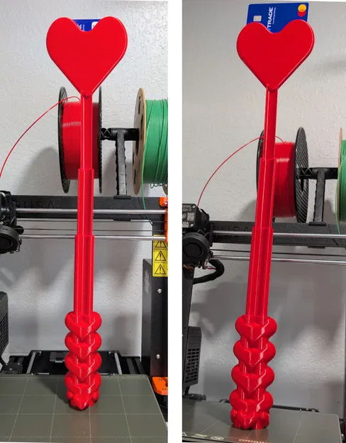 Gậy Phép Trái Tim Tap to Pay với Tay Cầm Kéo Dài - Image 1