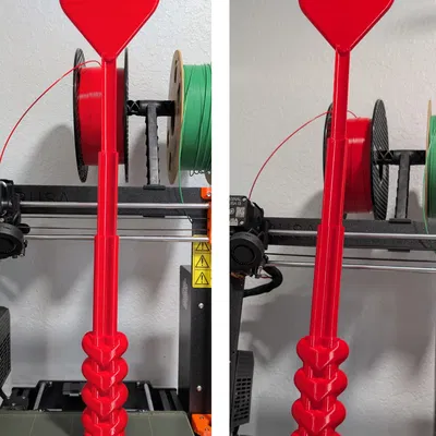 Gậy Phép Trái Tim Tap to Pay với Tay Cầm Kéo Dài