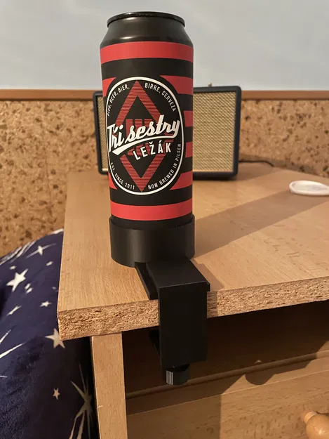 Giá đỡ lon bia du lịch (Travel beer can holder) - Image 1