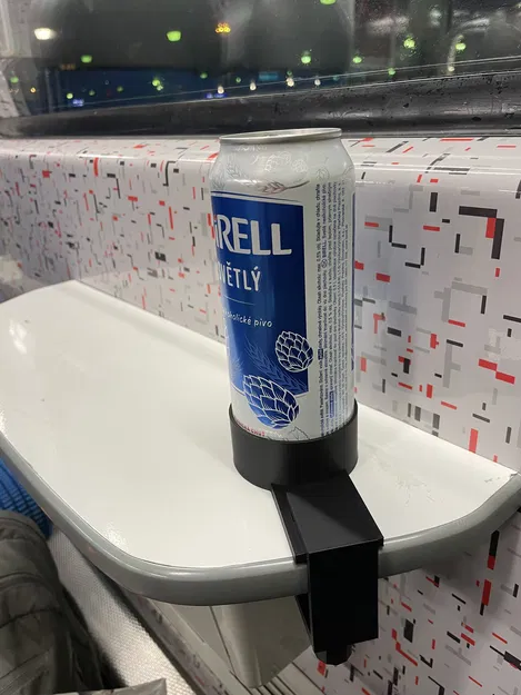 Giá đỡ lon bia du lịch (Travel beer can holder) - Image 3