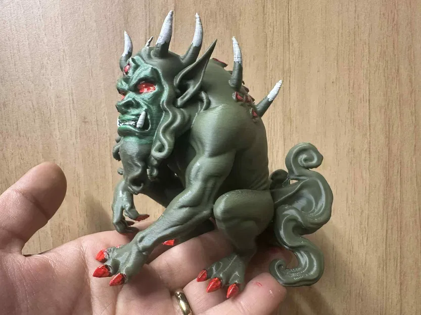 Tượng Linh Thú Hộ Vệ Thần Thoại Trung Hoa Bai Ze (Bạch Trạch) - Image 1