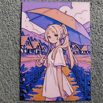 Frieren Umbrella Hueforge