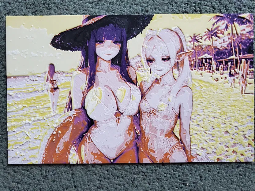 Freiren & Fern Beach Hueforge - Image 1