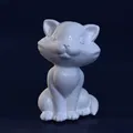 Cat_0XAZv0XA – Mẫu 3D khuôn Mèo để làm xà phòng/chocolate/nến - Thumbnail 1