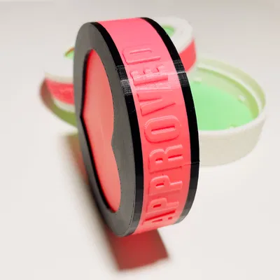 Nắp hũ Nutella upcycling kèm khung ảnh & chữ tuỳ biến