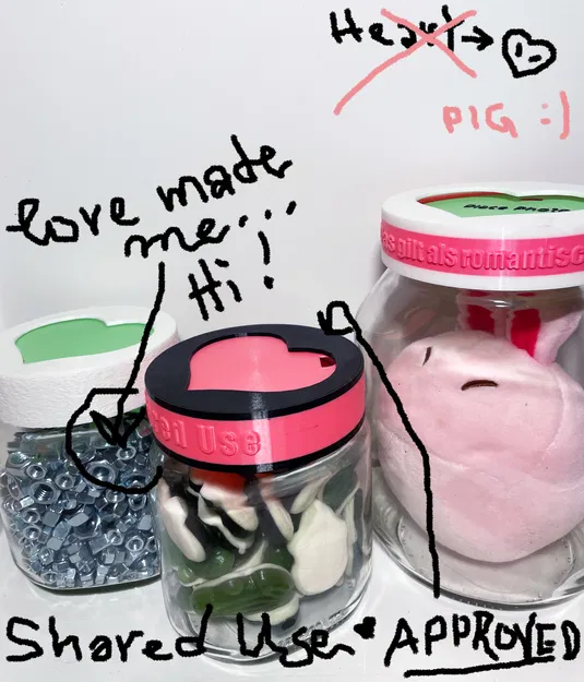 Nắp hũ Nutella upcycling kèm khung ảnh & chữ tuỳ biến - Image 4