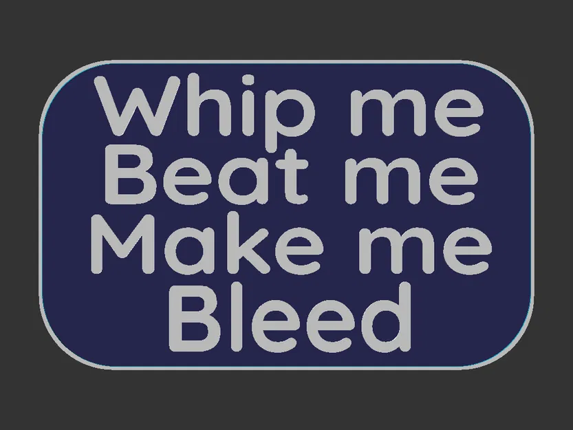 Bảng chữ “Whip Me” - Image 2