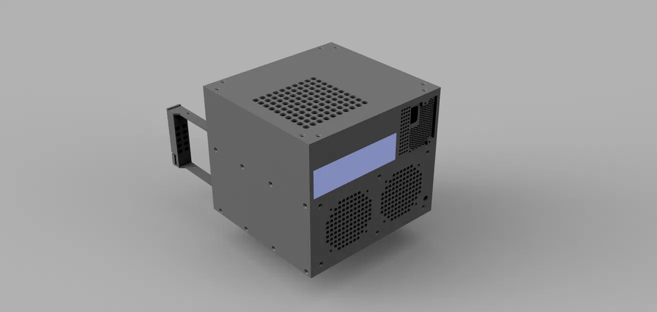 Vỏ NAS in 3D hoàn toàn (8× SAS/SATA, Mini-ITX) - Image 1