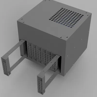 Vỏ NAS in 3D hoàn toàn (8× SAS/SATA, Mini-ITX)