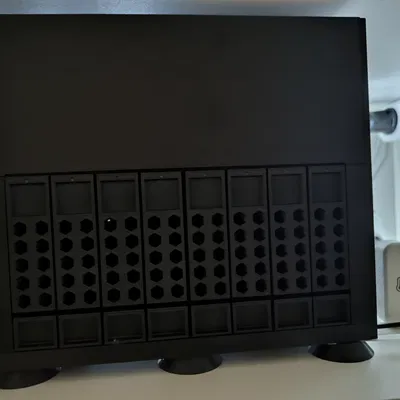 Vỏ NAS in 3D hoàn toàn (8× SAS/SATA, Mini-ITX)