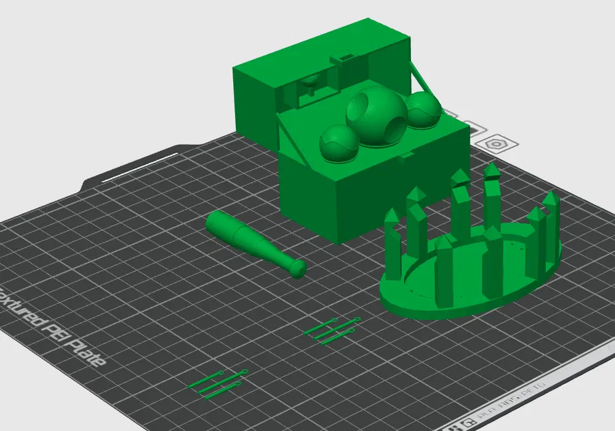 Hộp trưng bày Quidditch kèm sân (Pitch) - Image 1