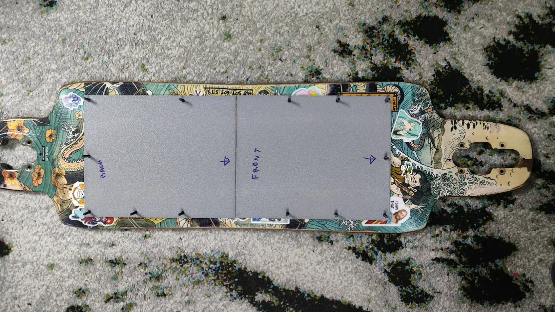 Hộp chứa đồ gắn thêm cho longboard để mang đồ dùng học tập - Image 3