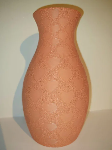 Bình hoa fuzzy skin và Trái tim (chống thấm nước) - Image 2