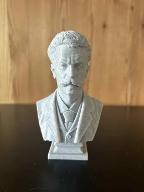 Henry René Albert Guy de Maupassant – Tượng bán thân - Image 2