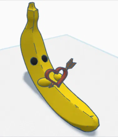 Valentine's bannana - Image 1