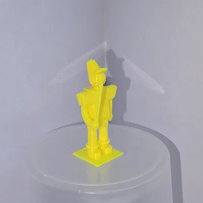 Lính gác mini cầm kiếm